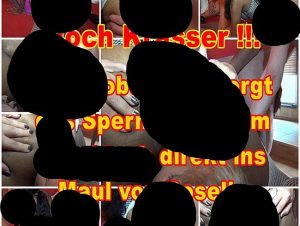 schokobebe Porno Video: sper*a vom ars**loch direkt ins Maul!!! Teil 2