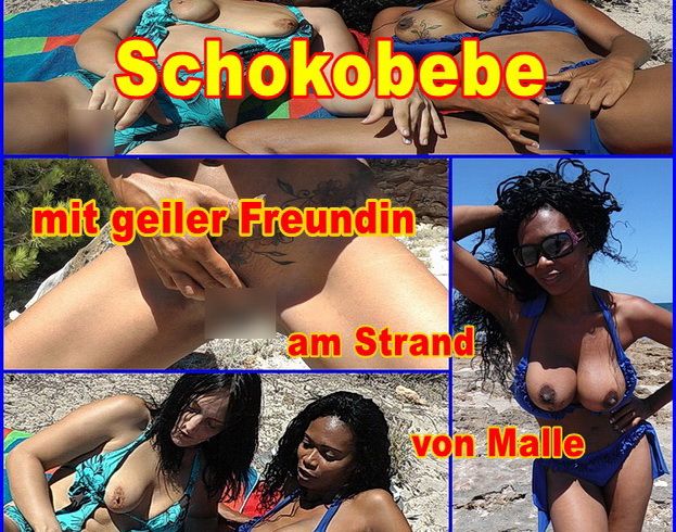 schokobebe Porno Video: Strandtag in Malle